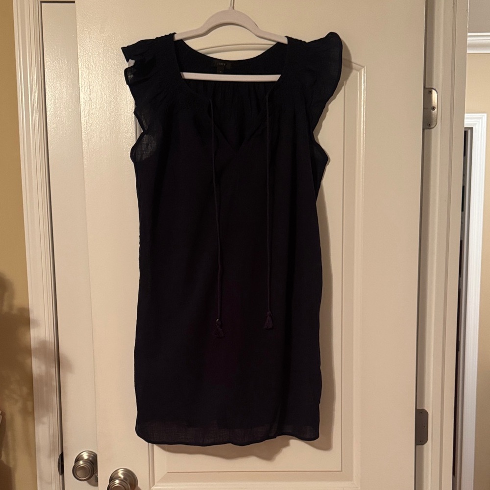 J.Crew Dark Blue Coverup